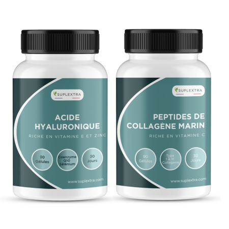 Peptides de Collagène Marin et Acide Hyaluronique