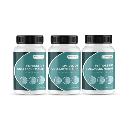 Péptidos de Colágeno Marino Pack de 3 Meses